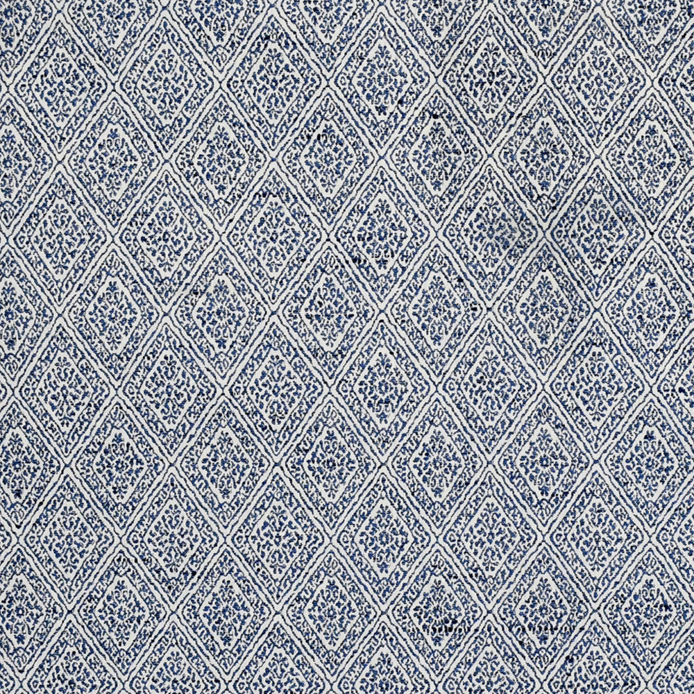 S4824 Denim by Greenhouse Designer Fabric 58% Polyester, 42% Cotton India 34,000 </p><p>Repeat: 2.75" H, 4.25" V 54" - Swanky Fabrics -