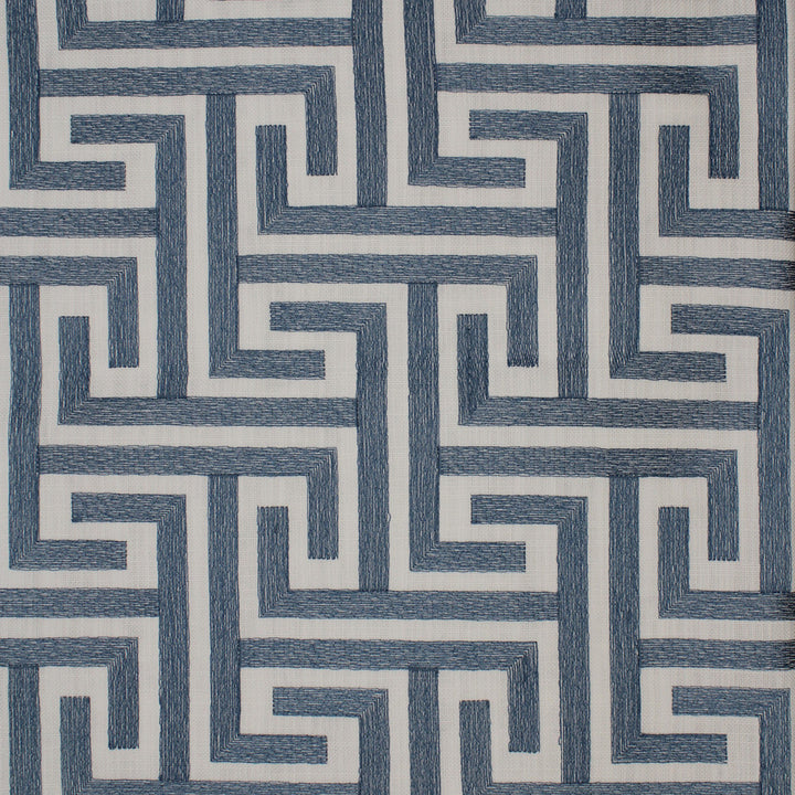 S4825 Atlantic by Greenhouse Designer Fabric S69: Rain 100% Polyester W/ 100% Rayon Embroidery India 9,000 double rubs </p><p>Repeat: 6.625" H, 6.375" V 55" - Swanky Fabrics -