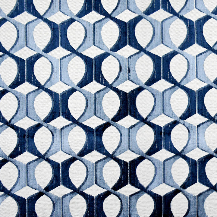 S4828 Indigo by Greenhouse Designer Fabric S69: Rain 56% Polyester, 44% Rayon China 30,000 double rubs </p><p>Repeat: 9.33" H, 10" V 55" - Swanky Fabrics -