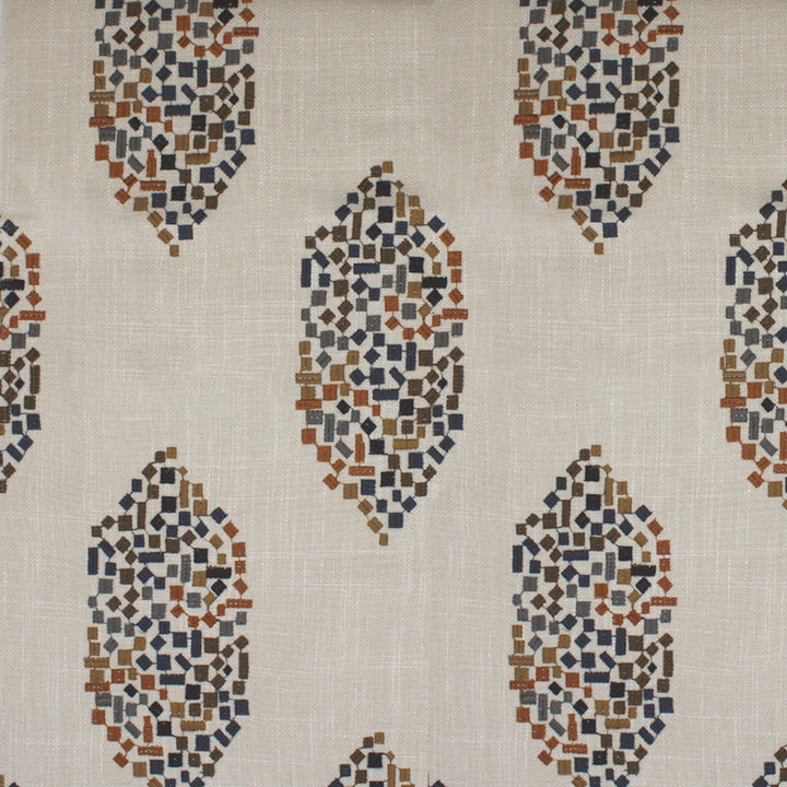 S4834 Cognac by Greenhouse Designer Fabric S69: Rain 36% Polyester, 26% Cotton, 22% Viscose, 16% Linen China 40,000 double rubs </p><p>Repeat: 8.5" H, 11.75" V 56" - Swanky Fabrics -