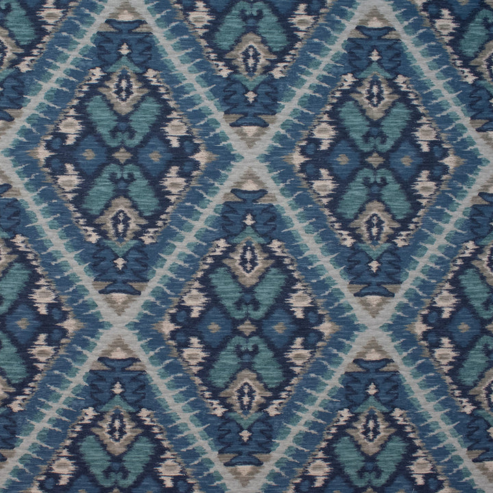 S4835 Peacock by Greenhouse Designer Fabric 100% Cotton India 11,000 </p><p>Repeat: 13.5" H, 18" V 54" - Swanky Fabrics -