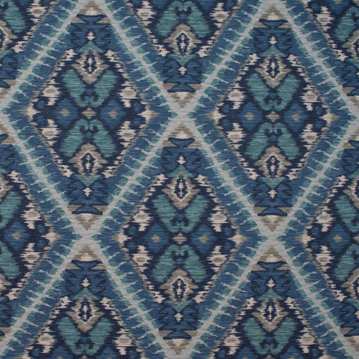S4835 Peacock by Greenhouse Designer Fabric M15: Memos by Color 100% Cotton India 11,000 double rubs </p><p>Repeat: 13.5" H, 18" V 54" - Swanky Fabrics -