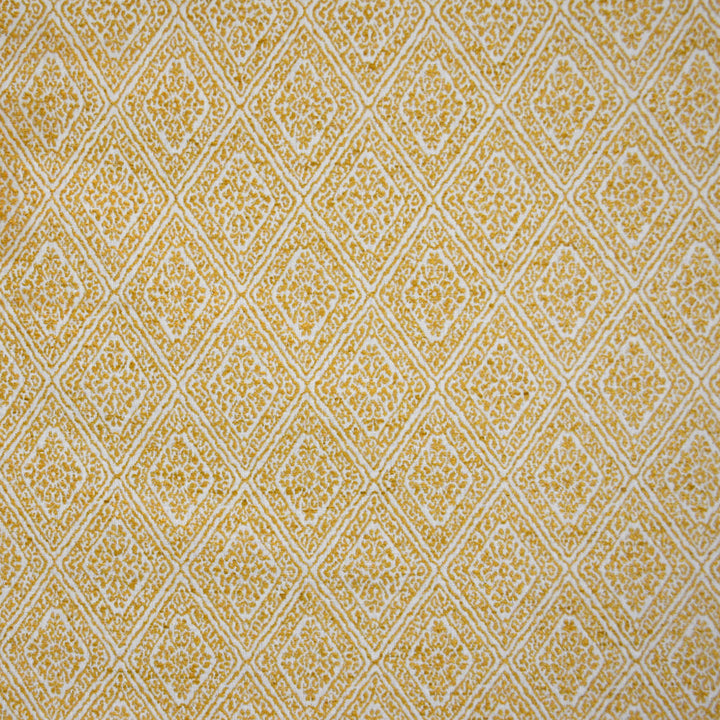 S4902 Gold by Greenhouse Designer Fabric 58% Polyester, 42% Cotton India 34,000 </p><p>Repeat: 2.75" H, 4.25" V 54" - Swanky Fabrics -