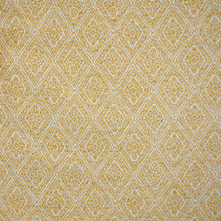 S4902 Gold by Greenhouse Designer Fabric S71: Spring 58% Polyester, 42% Cotton India 34,000 double rubs </p><p>Repeat: 2.75" H, 4.25" V 54" - Swanky Fabrics -