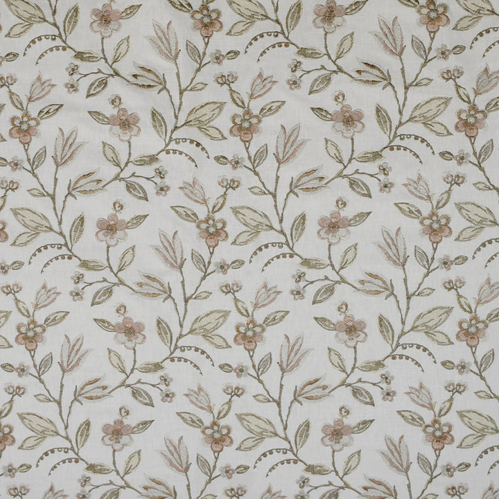 S4913 Bloom by Greenhouse Designer Fabric S71: Spring 58% Cotton, 42% Polyester W/ 100% Rayon Embroidery India 9,000 double rubs </p><p>Repeat: 13.125" H, 12.5" V 54" - Swanky Fabrics -