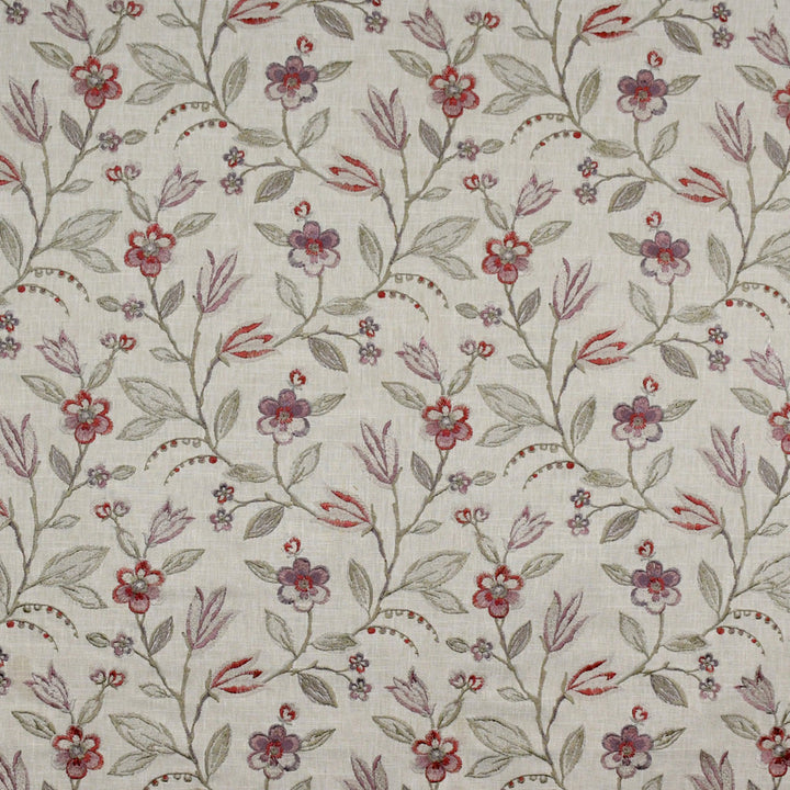 S4917 Wisteria by Greenhouse Designer Fabric 58% Cotton, 42% Polyester W/ 100% Rayon Embroidery India 9,000 </p><p>Repeat: 13.125" H, 12.5" V 54" - Swanky Fabrics -