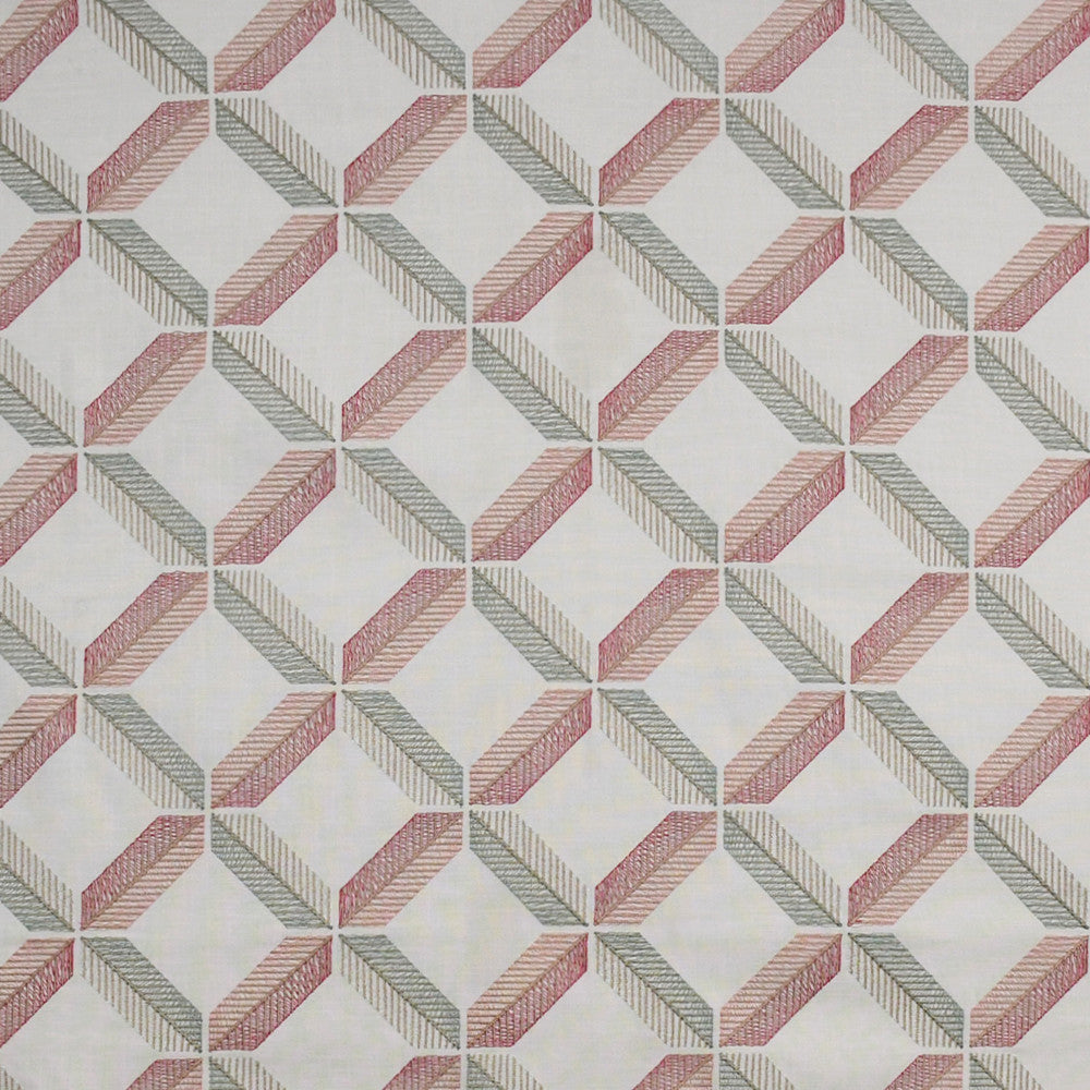 S4921 Spring by Greenhouse Designer Fabric S71: Spring 73% Cotton, 27% Polyester W/ 100% Rayon Embroidery India 9,000 double rubs </p><p>Repeat: 6.75" H, 6.375" V 55" - Swanky Fabrics -