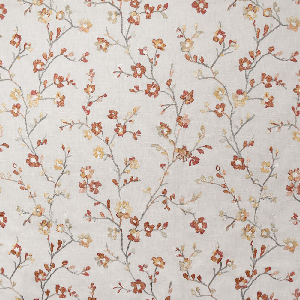 S4923 Blossom by Greenhouse Designer Fabric 58% Cotton, 42% Polyester W/ 100% Rayon Embroidery India 6,000 </p><p>Repeat: 17.5" H, 18.5" V 55" - Swanky Fabrics -