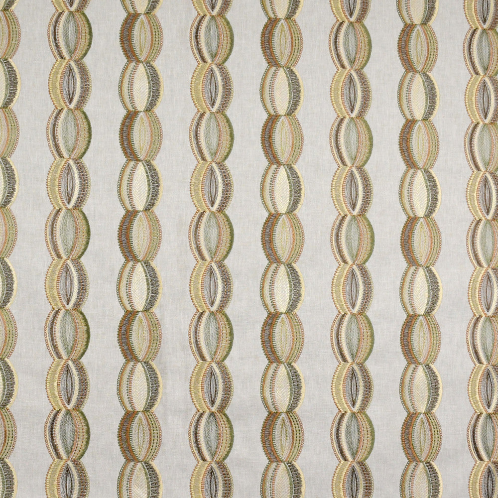 S4939 Sienna by Greenhouse Designer Fabric S71: Spring 52% Cotton, 48% Polyester W/ 100% Polyester Embroidery India 9,000 double rubs </p><p>Repeat: 8.875" H, 6.25" V 54" - Swanky Fabrics -