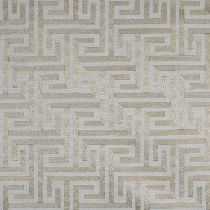 S4950 Birch by Greenhouse Designer Fabric S72: Fawn 100% Polyester W/ 100% Rayon Embroidery India 9,000 double rubs </p><p>Repeat: 6.625" H, 6.375" V 55" - Swanky Fabrics -