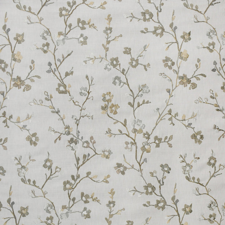 S4956 Linen by Greenhouse Designer Fabric S72: Fawn 58% Cotton, 42% Polyester W/ 100% Rayon Embroidery India 6,000 double rubs </p><p>Repeat: 17.5" H, 18.5" V 55" - Swanky Fabrics -