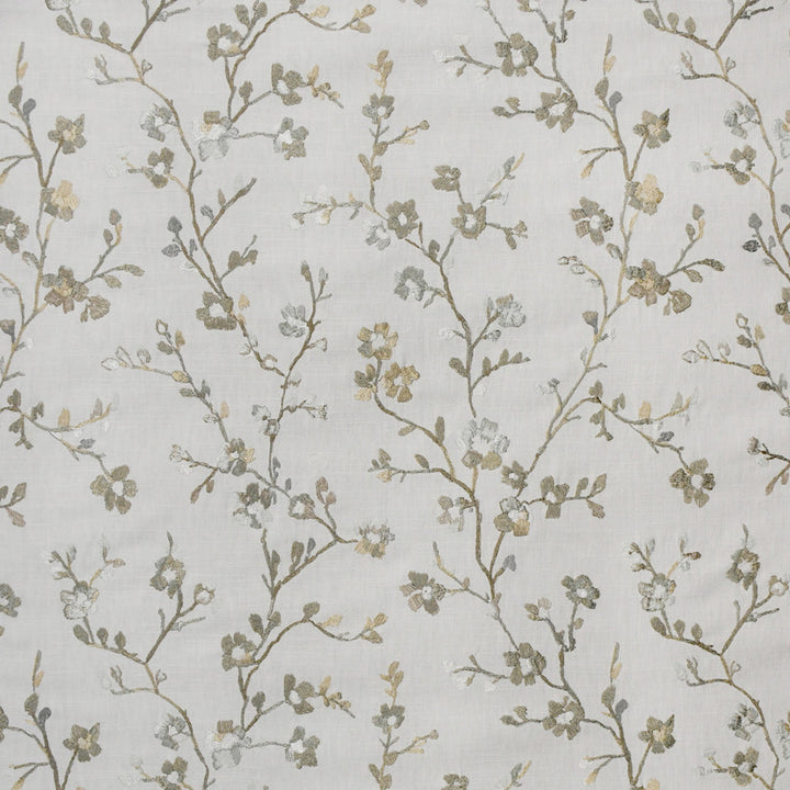 S4956 Linen by Greenhouse Designer Fabric 58% Cotton, 42% Polyester W/ 100% Rayon Embroidery India 6,000 </p><p>Repeat: 17.5" H, 18.5" V 55" - Swanky Fabrics -