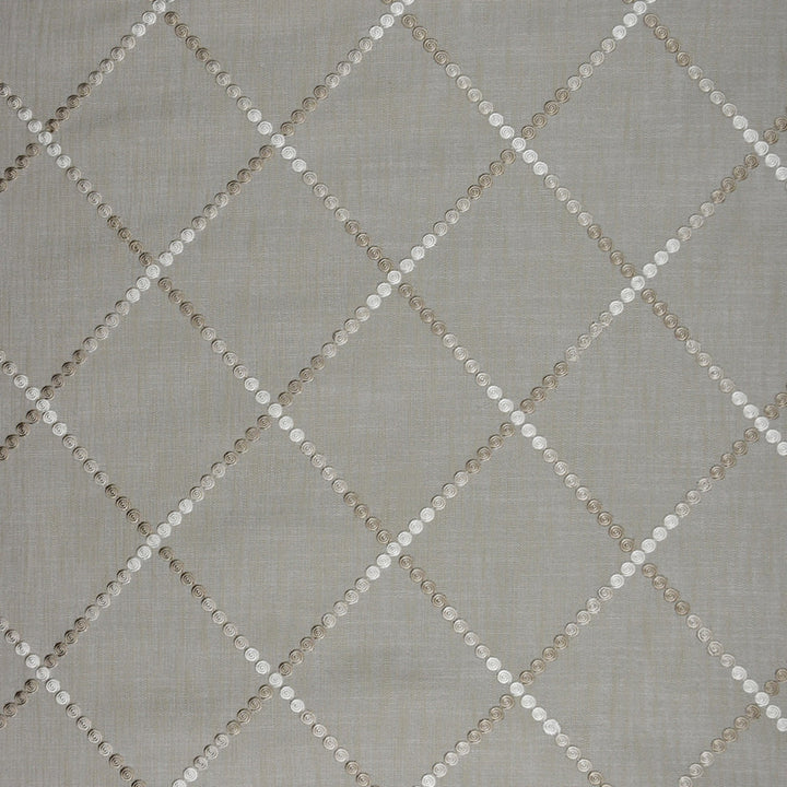 S4975 Flax by Greenhouse Designer Fabric 54% Cotton, 46% Polyester W/ 100% Rayon Embroidery India 9,000 </p><p>Repeat: 6.875" H, 7.625" V 59" - Swanky Fabrics -