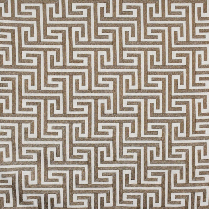 S4985 Cocoa by Greenhouse Designer Fabric 100% Polyester W/ 100% Rayon Embroidery India 9,000 </p><p>Repeat: 6.625" H, 6.375" V 55" - Swanky Fabrics -