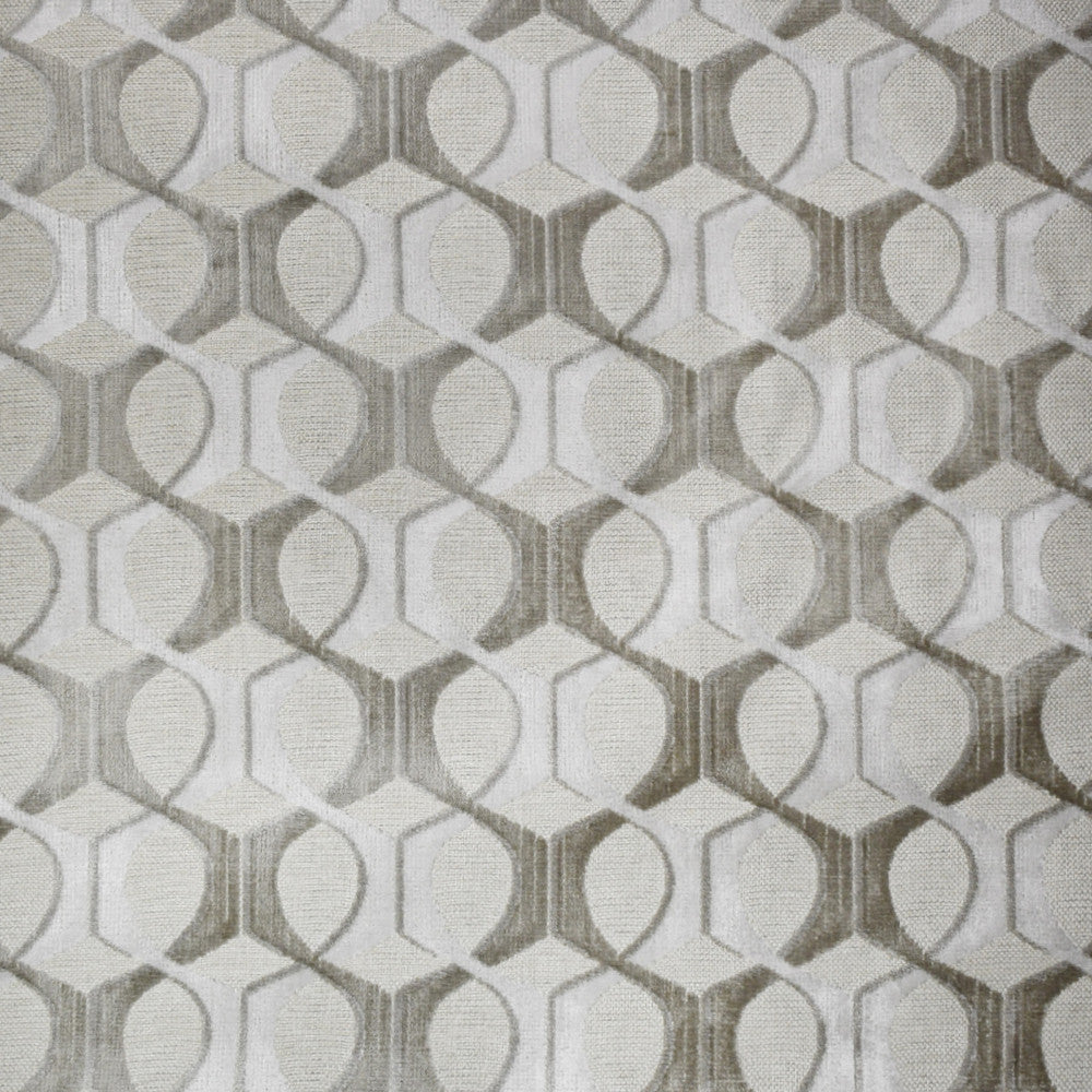 S5019 Oyster by Greenhouse Designer Fabric S73: Onyx 56% Polyester, 44% Rayon China 30,000 double rubs </p><p>Repeat: 9.33" H, 10" V 55" - Swanky Fabrics -