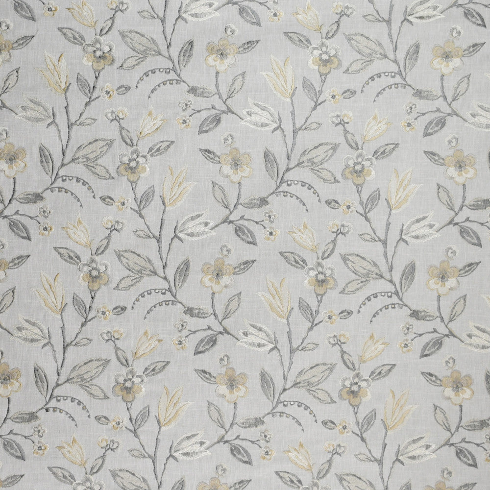 S5027 Moonstone by Greenhouse Designer Fabric 58% Cotton, 42% Polyester W/ 100% Rayon Embroidery India 9,000 </p><p>Repeat: 13.125" H, 12.5" V 54" - Swanky Fabrics -
