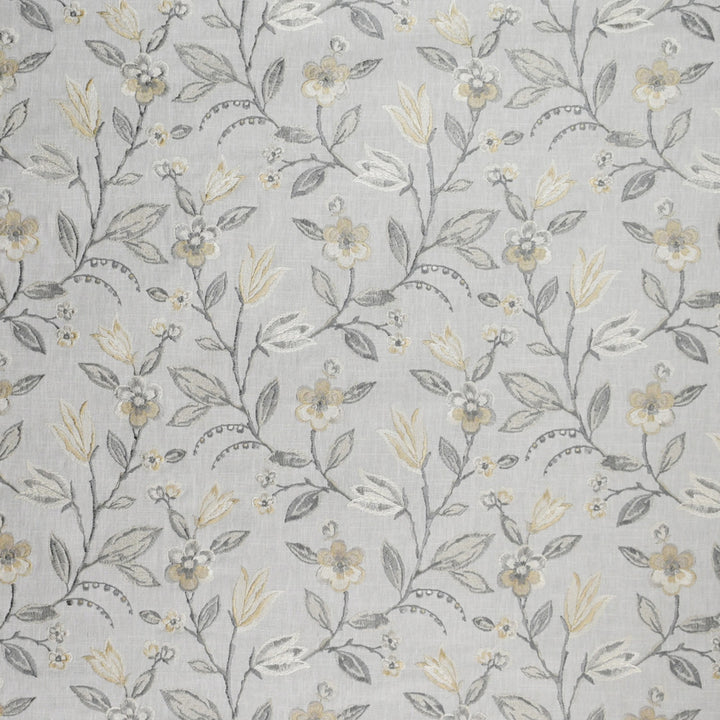 S5027 Moonstone by Greenhouse Designer Fabric S73: Onyx 58% Cotton, 42% Polyester W/ 100% Rayon Embroidery India 9,000 double rubs </p><p>Repeat: 13.125" H, 12.5" V 54" - Swanky Fabrics -