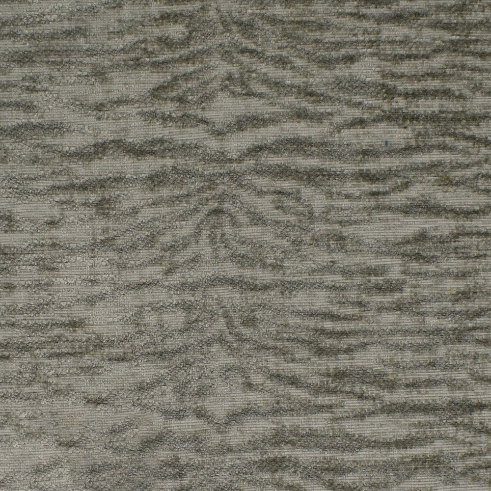 S5032 Pewter by Greenhouse Designer Fabric S73: Onyx 100% Polyester India 51,000 double rubs Water & Soil Repellent </p><p>Repeat: 2.63" H, 1.97" V 54" - Swanky Fabrics -