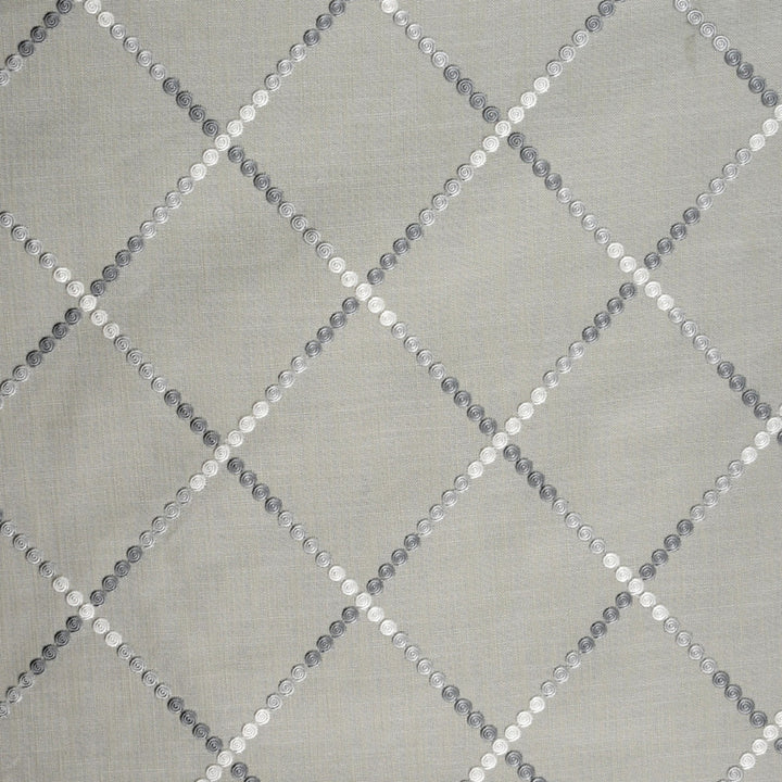 S5040 Nickel by Greenhouse Designer Fabric 54% Cotton, 46% Polyester W/ 100% Rayon Embroidery India 9,000 </p><p>Repeat: 6.875" H, 7.625" V 59" - Swanky Fabrics -