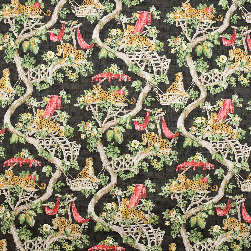 S5056 Caraway by Greenhouse Designer Fabric S73: Onyx 100% Cotton Peru 20,000 double rubs Soil & Stain Repellent </p><p>Repeat: 13.5" H, 27" V 54" - Swanky Fabrics -