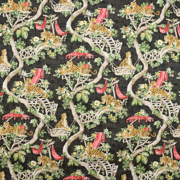 S5056 Caraway by Greenhouse Designer Fabric S73: Onyx 100% Cotton Peru 20,000 double rubs Soil & Stain Repellent </p><p>Repeat: 13.5" H, 27" V 54" - Swanky Fabrics -
