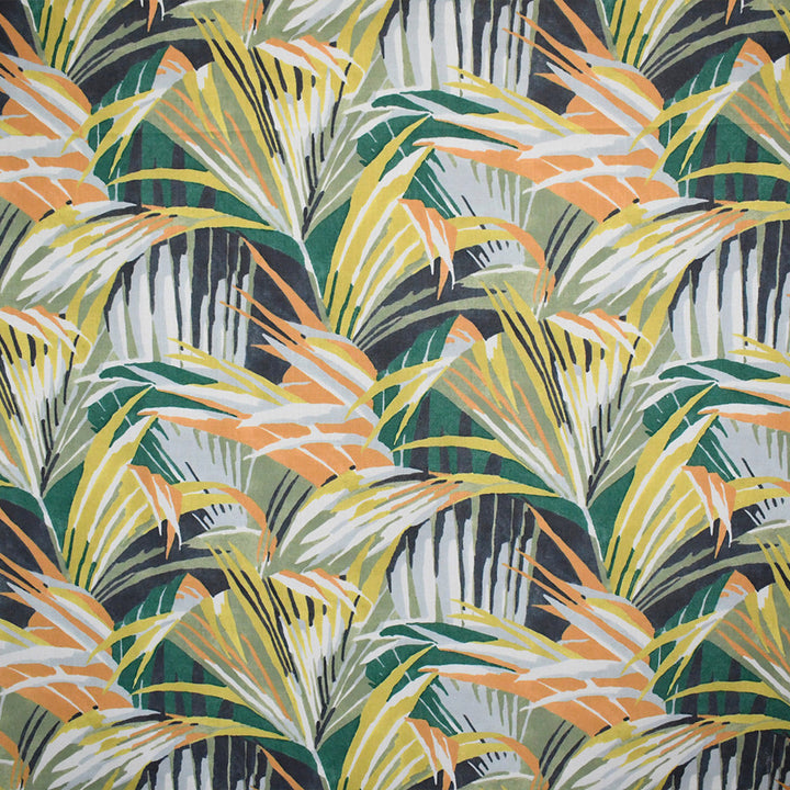 S5087 Palm by Greenhouse Designer Fabric 100% Polyester India 50,000 </p><p>Repeat: 26.625" H, 24.5" V 55" - Swanky Fabrics -