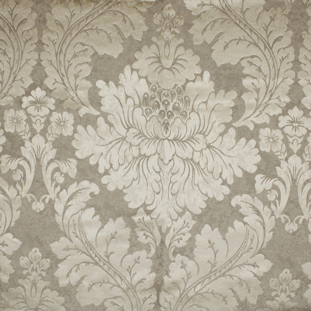 S5158 Platinum by Greenhouse Designer Fabric 66% Polyester, 34% Cotton India 45,000 </p><p>Repeat: 13.5" H, 27" V 55" - Swanky Fabrics -