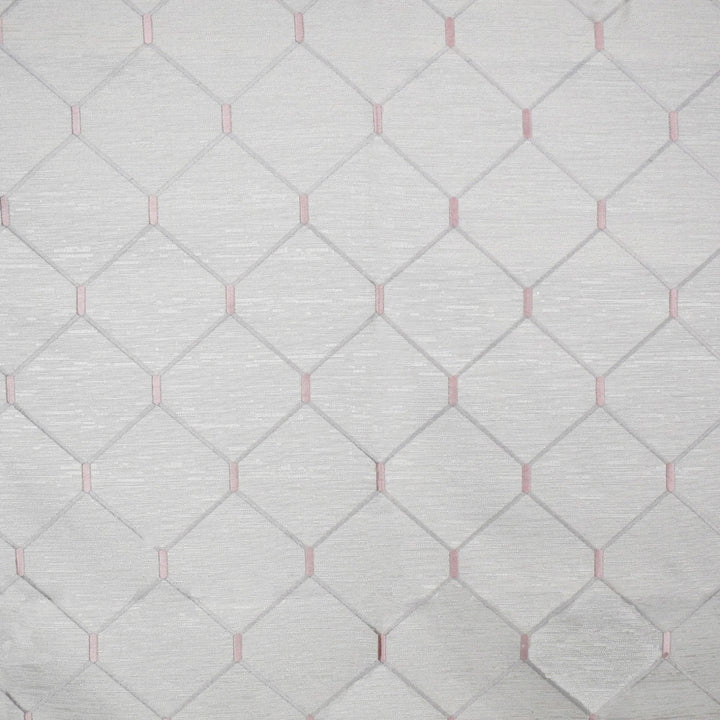 S5162 Alabaster by Greenhouse Designer Fabric 66% Polyester, 34% Cotton With 100% Viscose Embroidery India 36,000 </p><p>Repeat: 6.375" H, 6.375" V 53" - Swanky Fabrics -