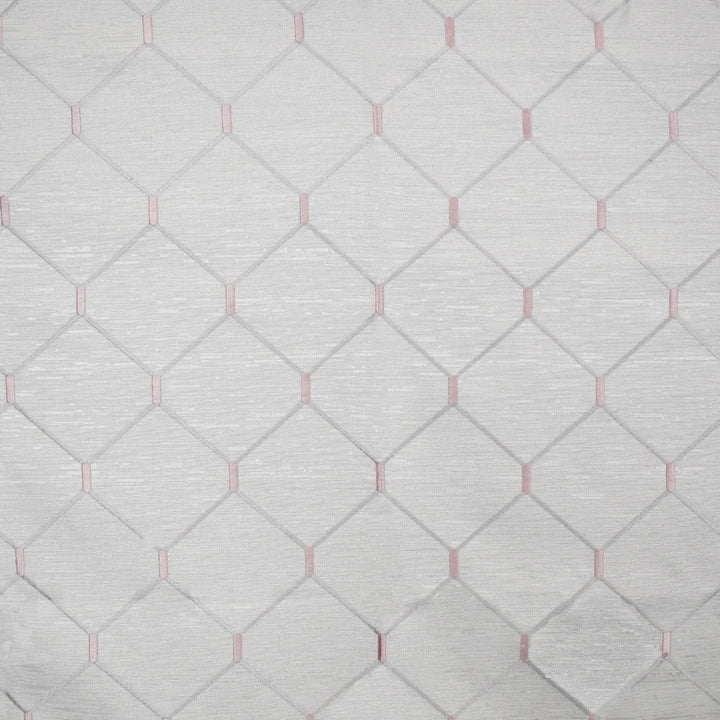 S5162 Alabaster by Greenhouse Designer Fabric M11: Memos by Color 66% Polyester, 34% Cotton With 100% Viscose Embroidery India 36,000 double rubs </p><p>Repeat: 6.375" H, 6.375" V 53" - Swanky Fabrics -