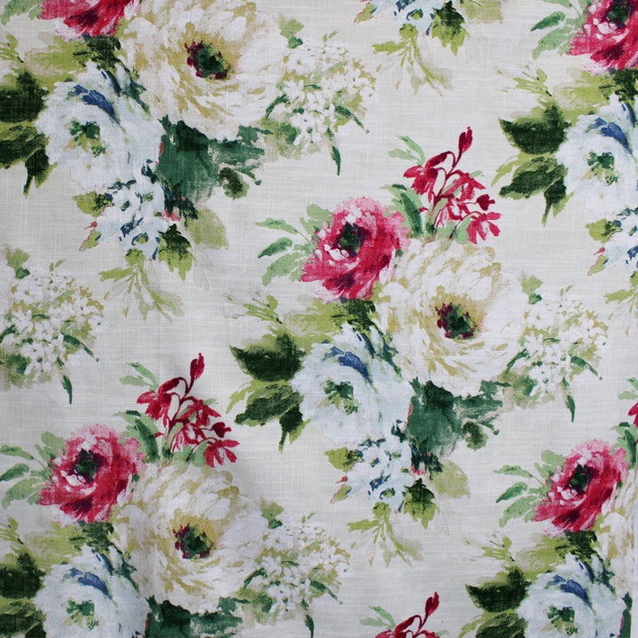 S5172 Blossom by Greenhouse Designer Fabric 75% Cotton, 25% Linen Pakistan 20,000 </p><p>Repeat: 27.25" H, 24.75" V 56" - Swanky Fabrics -