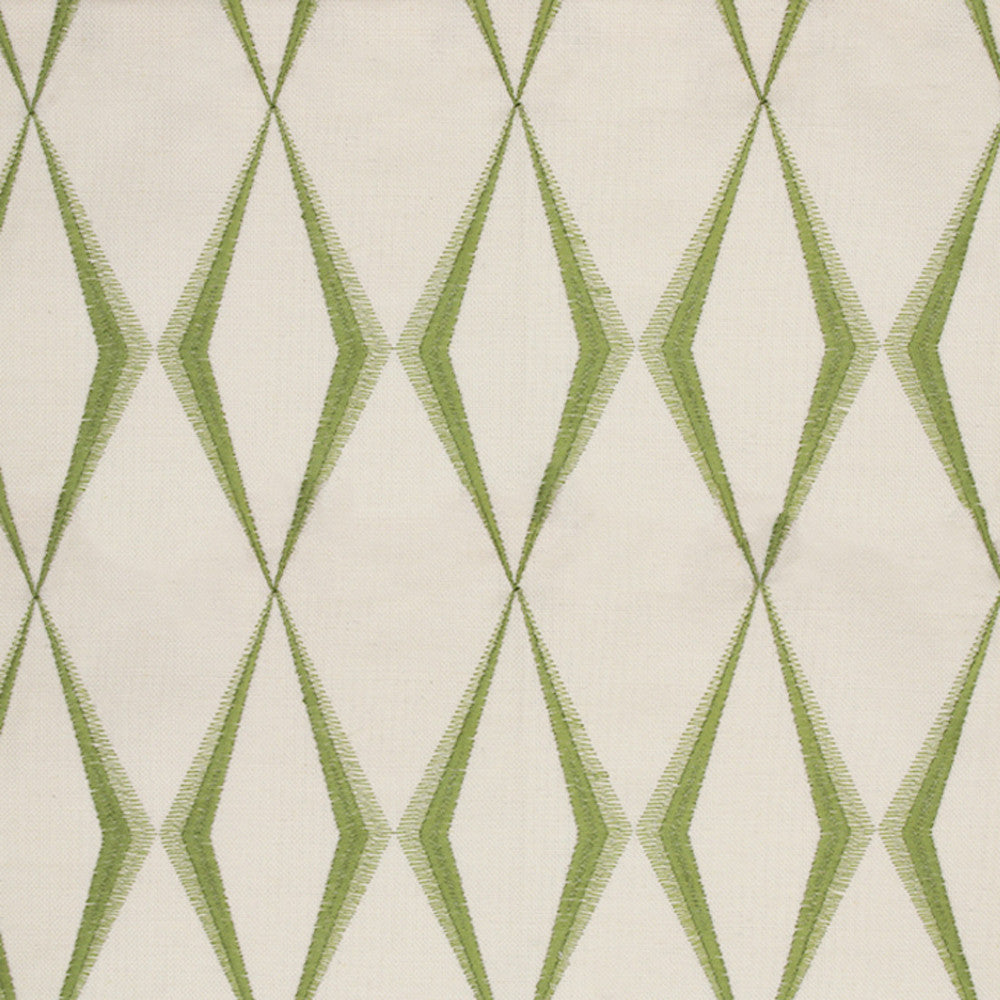 S5227 Grass by Greenhouse Designer Fabric 34% Viscose, 28% Polyester, 28% Linen, 10% Rayon With 100% Rayon Embroidery China 9,000 </p><p>Repeat: 3" H, 5.8" V 57" - Swanky Fabrics -