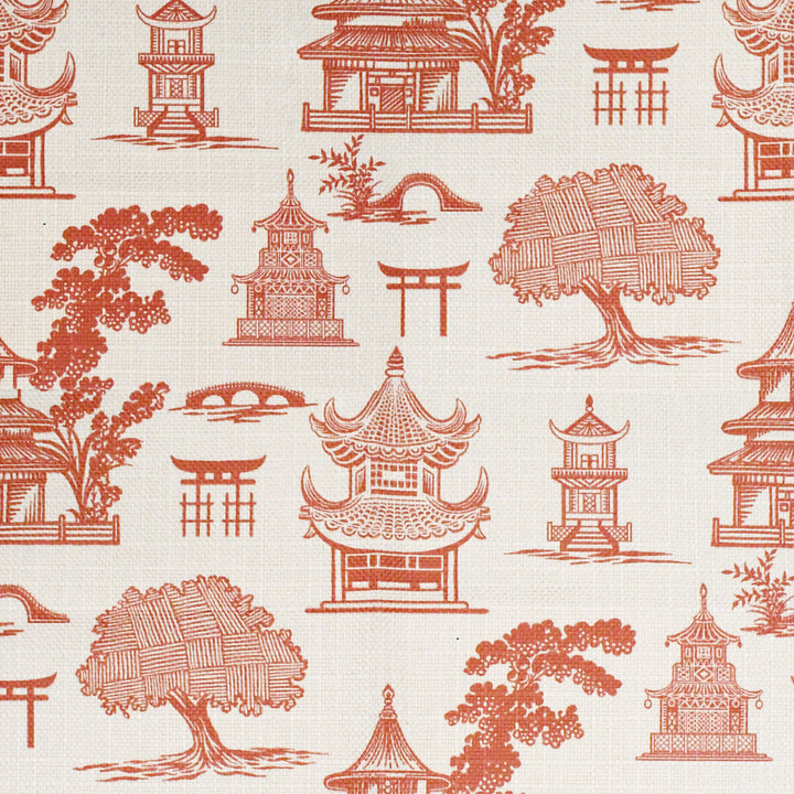 S5235 Paprika by Greenhouse Designer Fabric M12: Memos by Color 100% Polyester China 55,000 double rubs </p><p>Repeat: 13.5" H, 13.5" V 56" - Swanky Fabrics -
