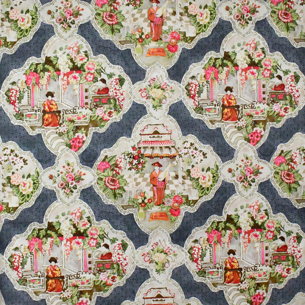 S5237 Raven by Greenhouse Designer Fabric M12: Memos by Color 100% Cotton Peru 17,000 double rubs Soil & Stain Repellent </p><p>Repeat: 27" H, 25.25" V 54" - Swanky Fabrics -