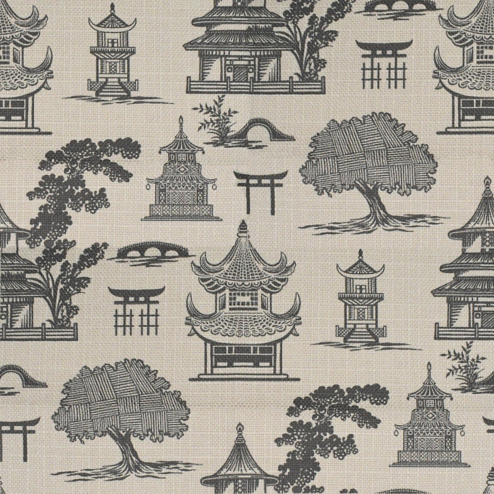 S5263 Pewter by Greenhouse Designer Fabric M12: Memos by Color 100% Polyester China 55,000 double rubs </p><p>Repeat: 13.5" H, 13.5" V 56" - Swanky Fabrics -