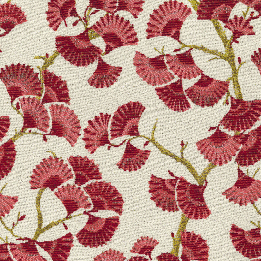 S5266 Rose by Greenhouse Designer Fabric M12: Memos by Color 100% Polyester China 100,000 double rubs </p><p>Repeat: 9.5" H, 12.5" V 56" - Swanky Fabrics -