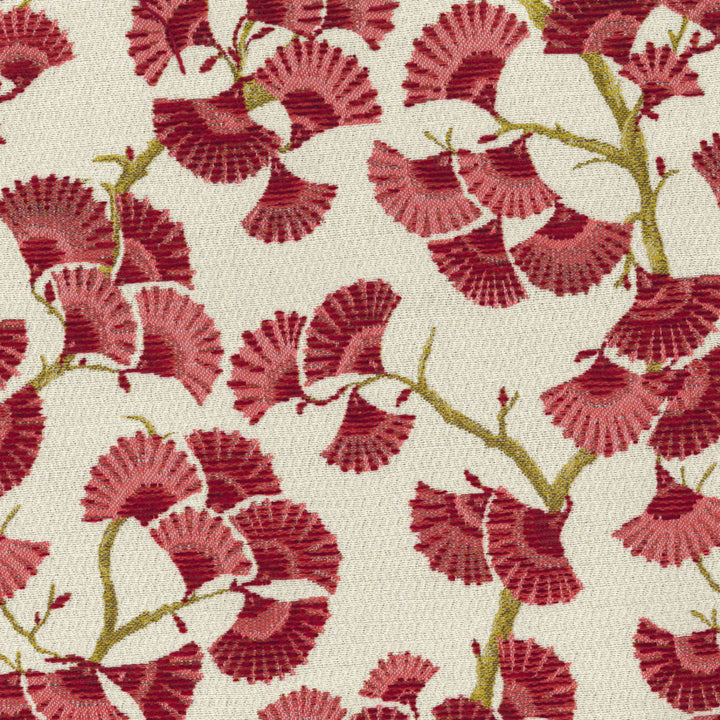 S5266 Rose by Greenhouse Designer Fabric 100% Polyester China 100,000 </p><p>Repeat: 9.5" H, 12.5" V 56" - Swanky Fabrics -