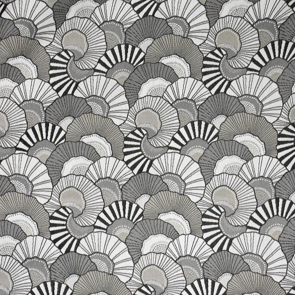 S5269 Charcoal by Greenhouse Designer Fabric 61.76% Rayon, 21.41% Polyester, 16.83% Polyester (Uv) USA 33,000 </p><p>Repeat: 14.638" H, 14" V 57" - Swanky Fabrics -