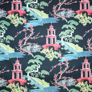 S5270 Black by Greenhouse Designer Fabric