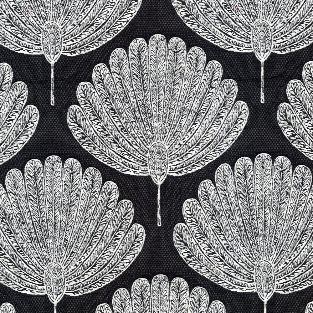 S5313 Ebony by Greenhouse Designer Fabric M13: Memos by Color 60% Polyester, 40% Viscose China 54,000 double rubs </p><p>Repeat: 10.75" H, 9.5" V 56" - Swanky Fabrics -