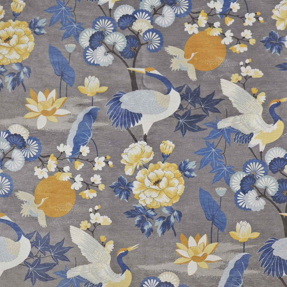 S5336 Dusk by Greenhouse Designer Fabric 100% Polyester China 50,000 </p><p>Repeat: 27.5" H, 28" V 56" - Swanky Fabrics -