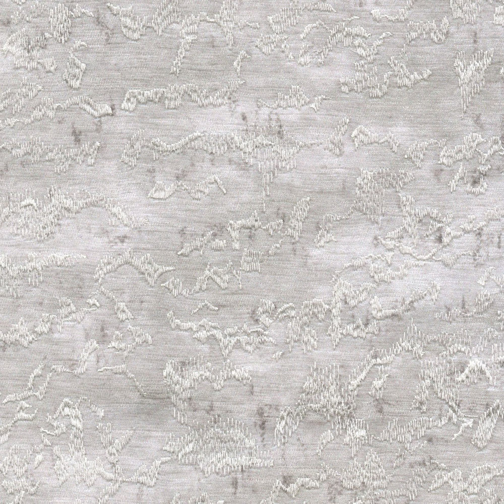 S5339 Fog by Greenhouse Designer Fabric M13: Memos by Color 96% Polyester, 4% Rayon With 100% Rayon Embroidery China 9,000 double rubs </p><p>Repeat: 15.25" H, 18" V 58" - Swanky Fabrics -