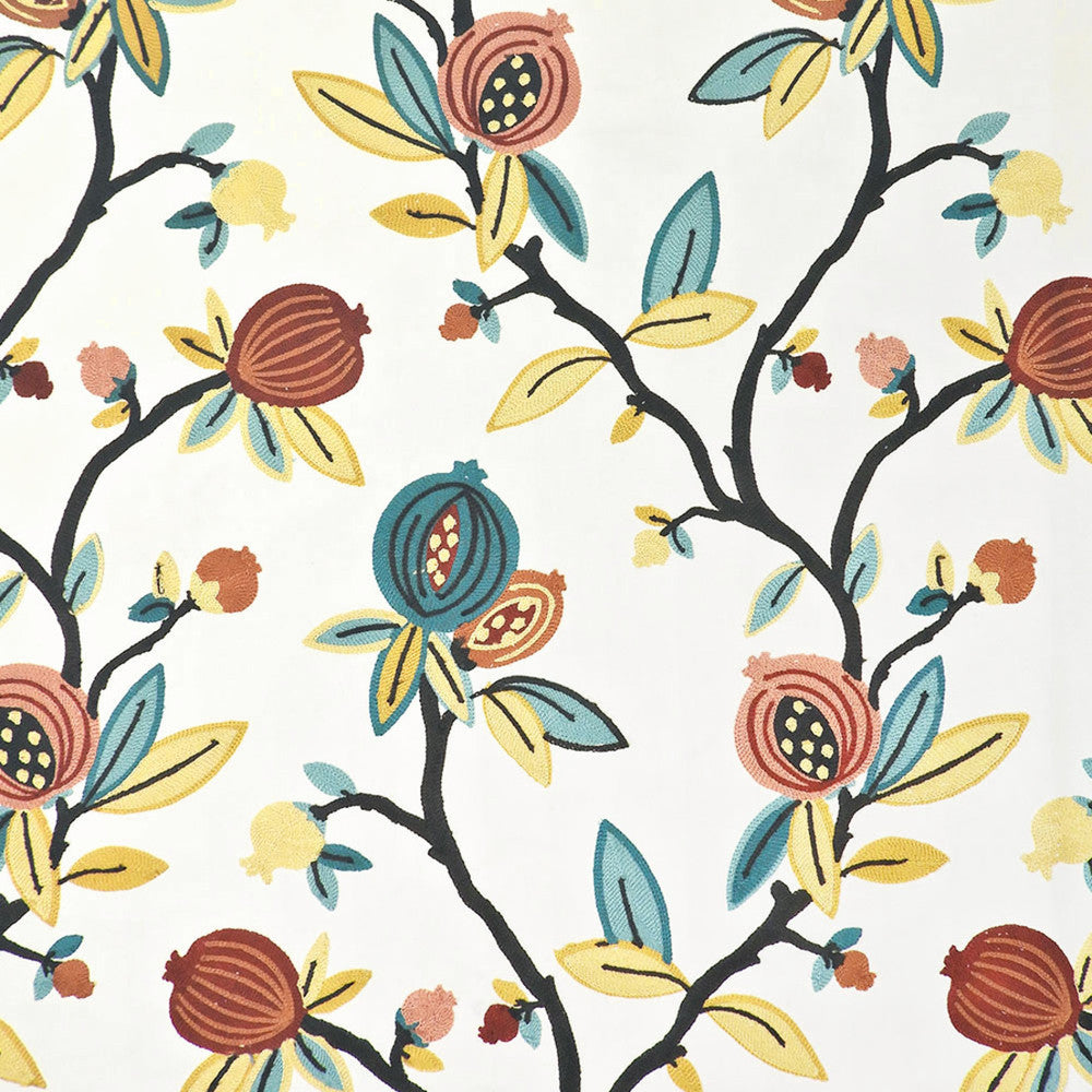 S5358 Teal by Greenhouse Designer Fabric 58% Acrylic, 42% Cotton China 10,000 </p><p>Repeat: 28.5" H, 17.25" V 56" - Swanky Fabrics -