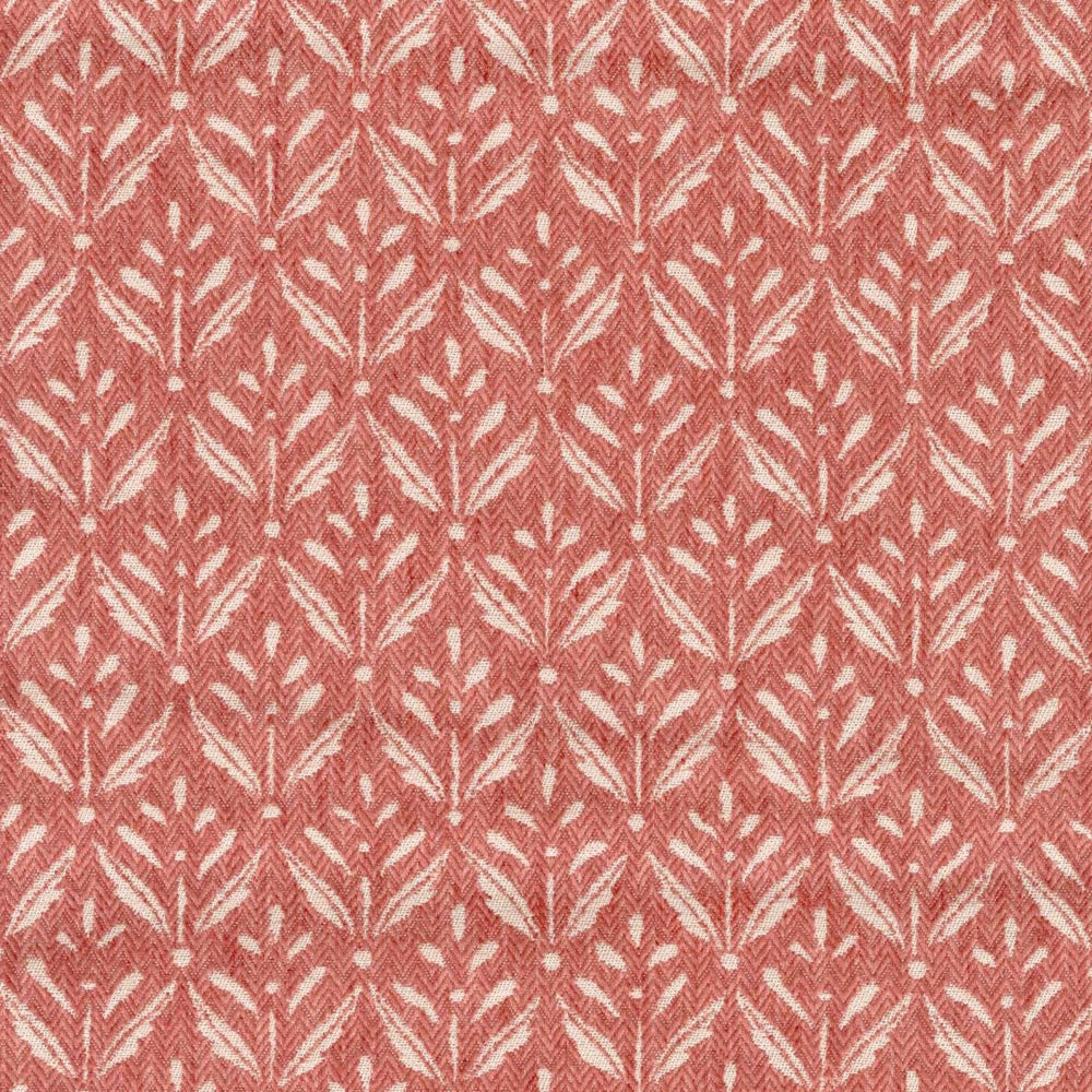 S5364 Coral by Greenhouse Designer Fabric M13: Memos by Color 66% Polyester, 29% Cotton, 5% Linen India 40,000 double rubs </p><p>Repeat: 2.75" H, 1.75" V 56" - Swanky Fabrics -