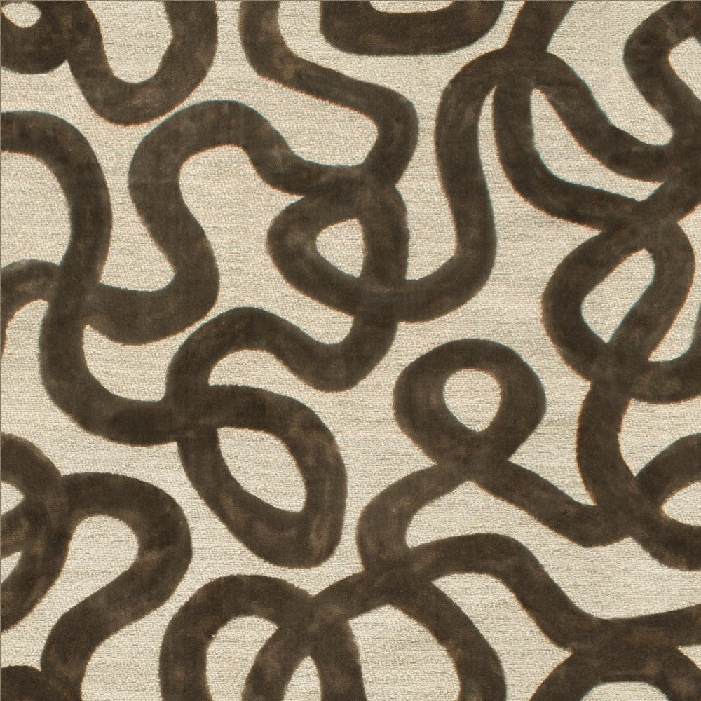 S5417 Cinder by Greenhouse Designer Fabric 55% Polyester, 45% Viscose India 25,000 </p><p>Repeat: 28.25" H, 27.25" V 54" - Swanky Fabrics -