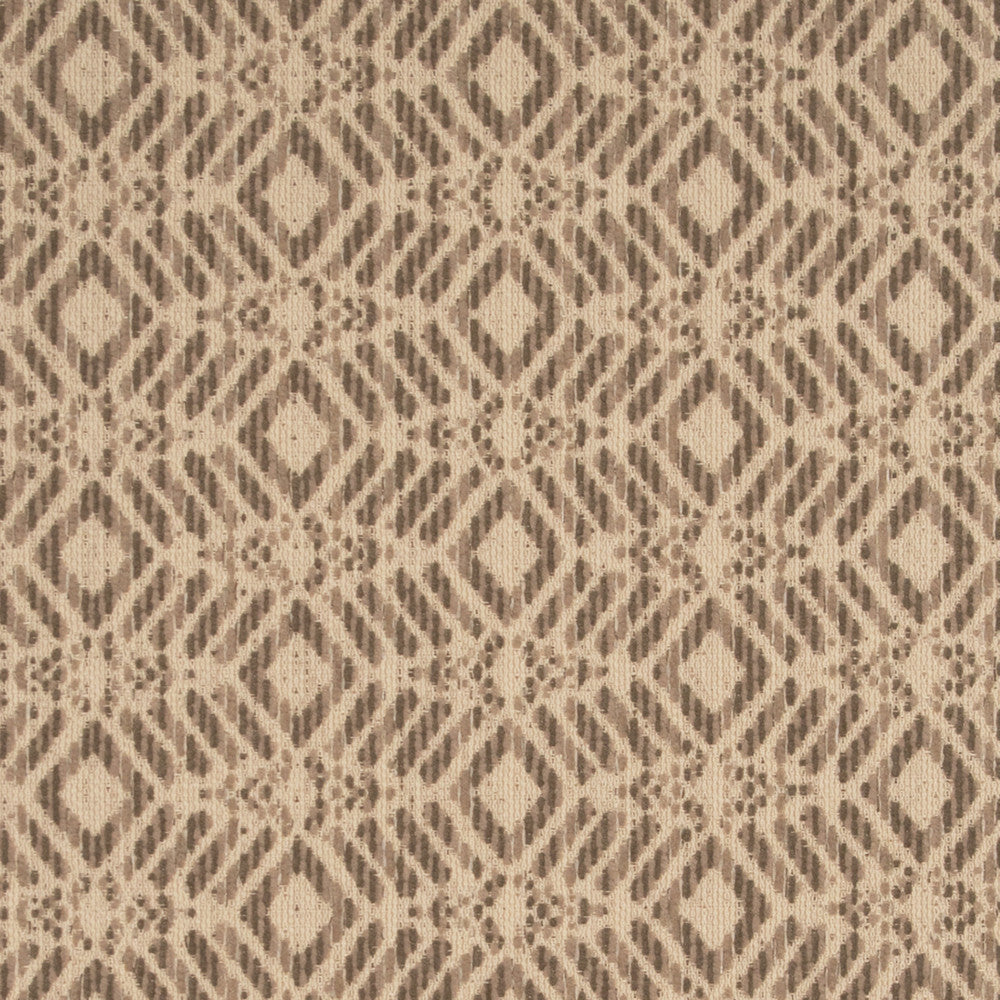 S5422 Taupe by Greenhouse Designer Fabric M14: Memos by Color 100% Polyester, Back: Acrylic Mexico 40,000 double rubs </p><p>Repeat: 1.8" H, 3.4" V 54" - Swanky Fabrics -