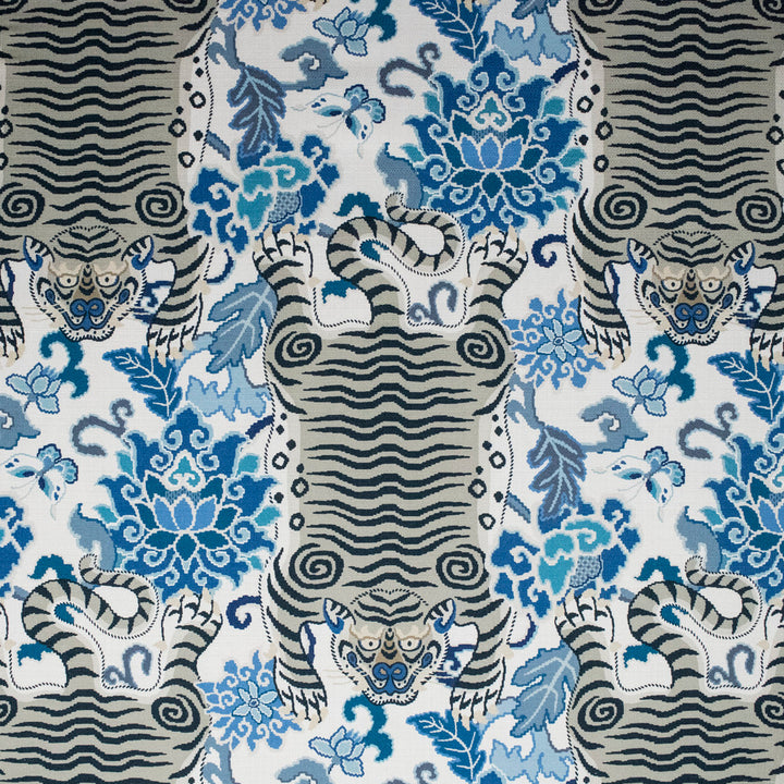 S5455 Blue Moon by Greenhouse Designer Fabric M14: Memos by Color 100% Cotton Spain 6,000 double rubs Soil & Stain Repellent </p><p>Repeat: 13.5" H, 32" V HD 54" - Swanky Fabrics -
