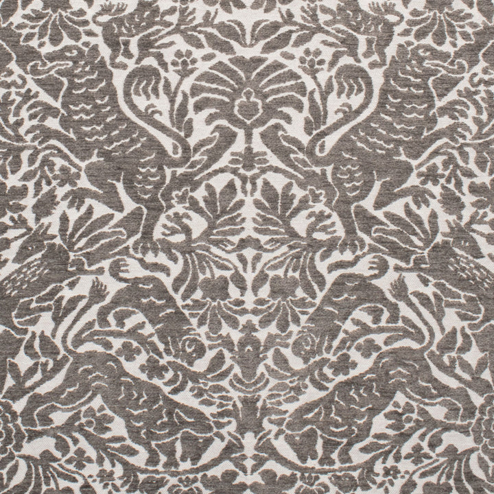 S5462 Pewter by Greenhouse Designer Fabric 42.38% Rayon, 29.05% Cotton, 16.51% Polyester, 12.06% Polyester (Uv) USA 33,000 </p><p>Repeat: 27.5" H, 27" V 54" - Swanky Fabrics -