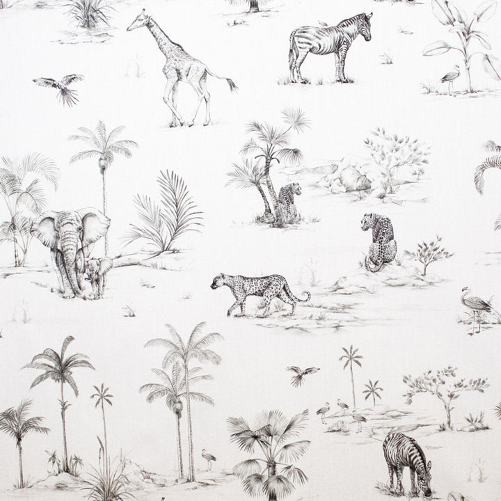 S5483 Ivory/Ebony by Greenhouse Designer Fabric M14: Memos by Color 100% Cotton India 7,500 double rubs </p><p>Repeat: 27" H, 27" V 54" - Swanky Fabrics -