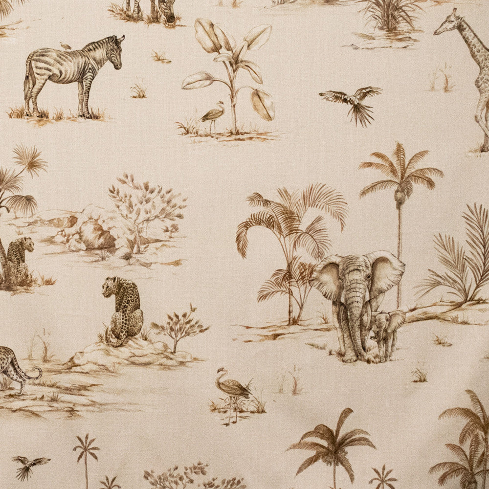 S5509 Safari by Greenhouse Designer Fabric 100% Cotton India 7,500 </p><p>Repeat: 27" H, 27" V 54" - Swanky Fabrics -