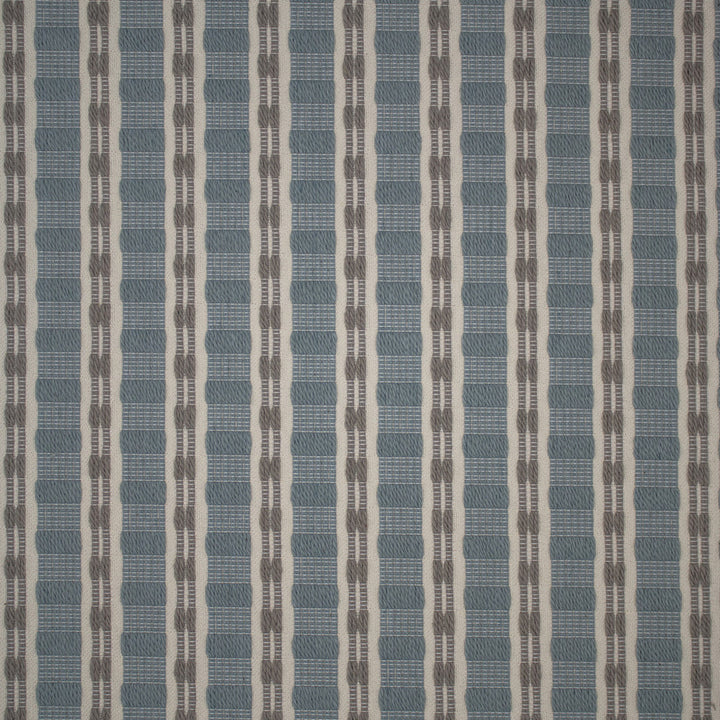 S5631 Mist by Greenhouse Designer Fabric 69.49% Cotton, 19.24% Polyester (Uv), 11.27% Polyester USA 33,000 </p><p>Repeat: .75" H, 1.188" V 57" - Swanky Fabrics -